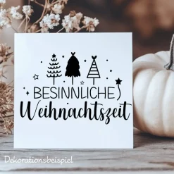 Fensterbild Weihnachtsdekoration Sticker Aufkleber 2 Farben 3 Größen auch in XXL Deko Sticker & Aufkleber