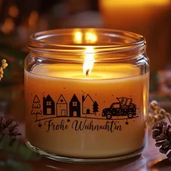 Hot Fensterbild Weihnachtsszene Weihnachtsdekoration Sticker Aufkleber 2 Farben 3 Größen auch in XXL Sticker & Aufkleber