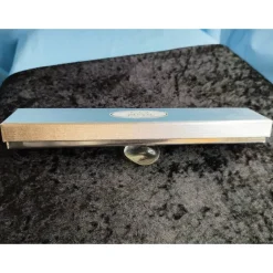 Geschenkverpackungen|Atelier Petra Leona Festliche Geschenkverpackung 22,9x4,6x2,4cm für Lesezeichen + Schlüsselanhänger Silber Glänzend Schmuckschachtel Armband