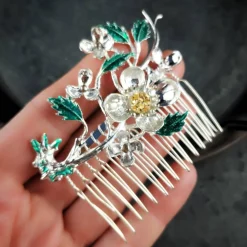 Outlet festlicher Haarkamm, Braut, Haarschmuck  Hochzeit Brautschmuck