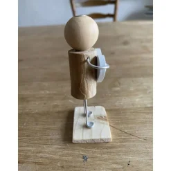 Geschenke|Schlüter Home Design Figur mit Herz, Geschenk für liebe Freunde, kleines Mitbringsel, Holzfiguren