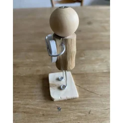 Geschenke|Schlüter Home Design Figur mit Herz, Geschenk für liebe Freunde, kleines Mitbringsel, Holzfiguren