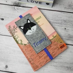 Hot Filz Lesezeichen Katze, Einschulungsgeschenk Kinder Einschulung