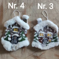 Best Filzhaus,  Weihnachtsdeko, handgefilzt Weihnachtsdeko