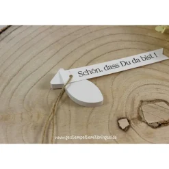 Best Fische Deko 4er Set (8 Fische) Raysin Tischdekoration Konfirmation, Kommunion, Firmung, Jugendweihe, Taufe, Gastgeschenk Gastgeschenke