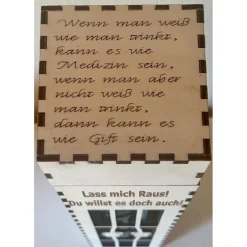 Sale Flaschenbox aus Holz Geschenkverpackungen