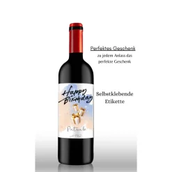 Best Flaschenetikett, selbstklebend, Personalisiertes Wein Flaschen Etikett Weihnachten, Christmas ,Selbstklebendes Weinetike Geschenke