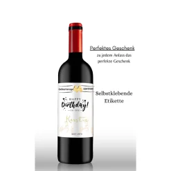 Best Flaschenetikett, selbstklebend, Personalisiertes Wein Flaschen Etikett Weihnachten, Christmas ,Selbstklebendes Weinetike Geschenke