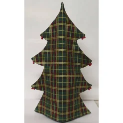 Clearance Flaschenhülle Tannenbaum in grün-gold Weihnachtsdeko