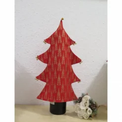 Flaschenhülle Tannenbaum in rot mit verschiedenen Druckmotiven Geschenkverpackungen