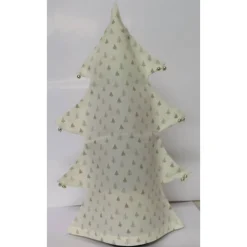 Geschenkverpackungen|Helga's kleine Nähstube Flaschenhülle Tannenbaum in creme oder beige