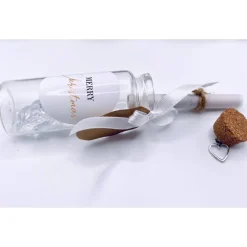 Clearance Flaschenpost Tagesmutter Geschenk zu Weihnachten, Karte, Tagesmutter danke sagen Weihnachtskarten