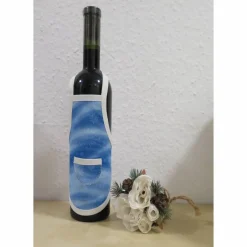 New Flaschenschürze in blauer Farbe Geschenkverpackungen