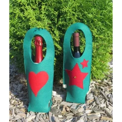 Discount Flaschentasche/ Beutel aus Filz Geschenkverpackungen