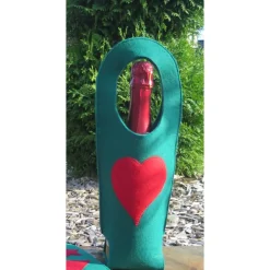 Geschenkverpackungen|Helga's kleine Nähstube Flaschentasche/ Beutel aus Filz