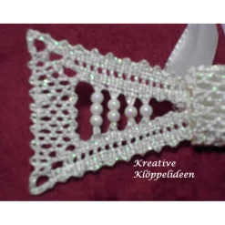 Best Fliege für den Bräutigam Hochzeit geklöppelt Handarbeit Bräutigam