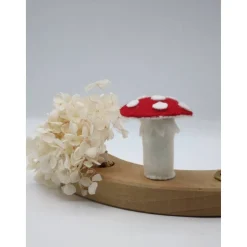 Dekoration|Katjas Blumenkinder Fliegenpilz Stecker - Glückspilz - Jahreszeitentisch - Geburtstagsring - Stecker - Art.Nr. HE14