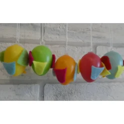 Best fünf Küken mit Kulleraugen (bunt) zum Aufhängen Osterdeko