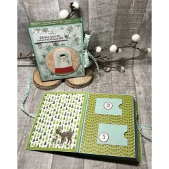 Adventskalender|Frau Yakusas KreativChaos Foto-Adventskalender Adventskalenderbuch Advent Adventszeit Pinguin Schneemann Weihnachten Geschenk Stampin‘ Up!