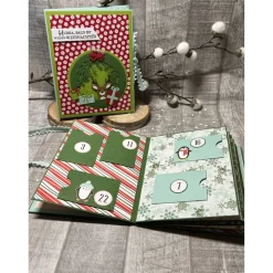 Adventskalender|Frau Yakusas KreativChaos Foto-Adventskalender Adventskalenderbuch Advent Adventszeit Pinguin Schneemann Weihnachten Geschenk Stampin‘ Up!