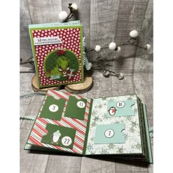 Adventskalender|Frau Yakusas KreativChaos Foto-Adventskalender Adventskalenderbuch Advent Adventszeit Pinguin Schneemann Weihnachten Geschenk Stampin‘ Up!