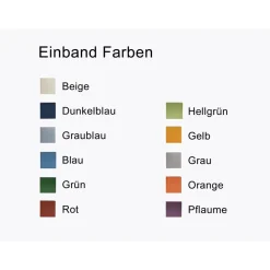 Best Fotoalbum echtes Leinen personalisierbar Geometric Heart Geschenkverpackungen