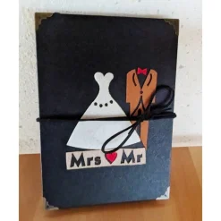 Discount Fotoalbum Hochzeit 34 Seiten, Fotoalbum zum Einkleben, Hochzeitsgeschenk Album Hochzeitsalben