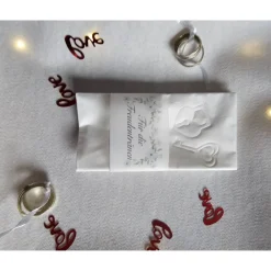 Discount Freudentränen Hochzeit Taschentücher Banderolen,Banderolen als Deko für Gäste-Taschentücher, Accessoires