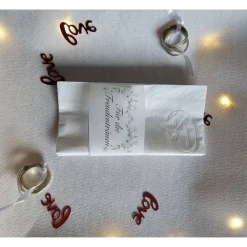 Sale Freudentränen Hochzeit Taschentücher Banderolen,Banderolen als Deko für Gäste-Taschentücher, Accessoires