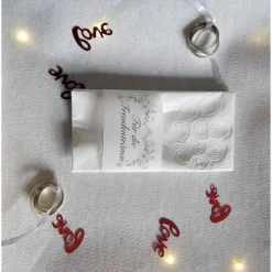 Discount Freudentränen Hochzeit Taschentücher Banderolen,Banderolen als Deko für Gäste-Taschentücher, Accessoires