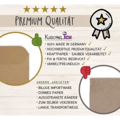 New Freudentränen Taschentücher Hüllen - Verpackung für Hochzeit Taschentuch Hochzeitsdeko