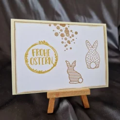 Sale Frohe Ostern - Osterhasen - Bunt Osterkarten