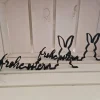Online Frohe Ostern Schriftzug Osterdeko