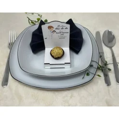 Discount Gastgeschenk Kommunion personalisiert Halter Holz für Schokokugel, Gastgeschenk Taufe, Gastgeschenke Konfirmation, Gastgeschenke