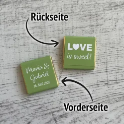 Clearance Gastgeschenk Konfirmation Firmung | Schokolade Schokotäfelchen | personalisiert Gastgeschenke