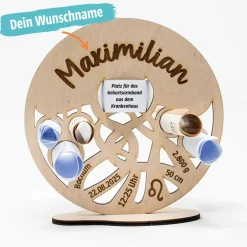 Hot Geburtsbaum aus Holz | personalisierter Lebensbaum für Krankenhaus-Armband Geld Botschaft Geldgeschenke
