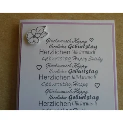 Clearance Geburtstagskarte Glückwunschkarte  Geburtstagswünsche Geburtstagsgrüsse Geburtstag  Grußkarte Geburtstag Glückwunschkarten