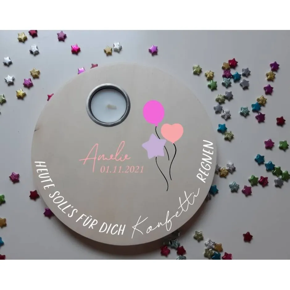 Outlet Geburtstagslicht | Geburtstagsbrett / Ballons Geburtstagskerzen