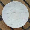 Online Geburtsteller Storch aus Alabastergips zum Selbstbemalen – Personalisierbares Geschenk zur Geburt & Taufe Geschenke