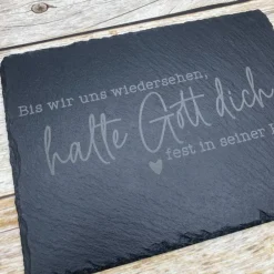 Hot Gedenkplatte für Grab | Steinplatte mit Gravur | Stein für Grabschmuck | Grabdekoration aus Naturstein Gedenksteine
