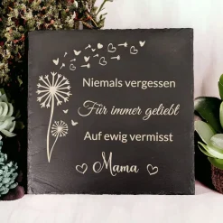 Clearance Gedenktafel/ Grabschmuck aus Schiefer für Hunde Personalisiert Gedenksteine