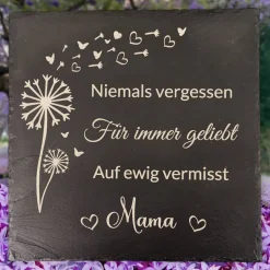 Clearance Gedenktafel/ Grabschmuck aus Schiefer für Hunde Personalisiert Gedenksteine