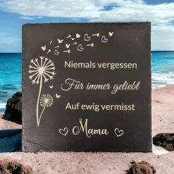Clearance Gedenktafel/ Grabschmuck aus Schiefer für Hunde Personalisiert Gedenksteine