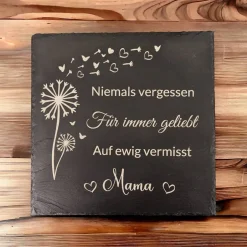 Clearance Gedenktafel/ Grabschmuck aus Schiefer für Hunde Personalisiert Gedenksteine