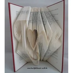 Sale gefaltetes Buch "Love" als Geschenk, z.B. für Hochzeit / Jahrestag / Valentinstag / Geburtstag / Weihnachten Hochzeitsgeschenke