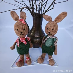 Outlet gehäkelte süße Osterhasen Osterhasen