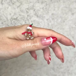 Discount Gehäkelter Mini Lebkuchenmann (microcrochet) Weihnachtsdeko