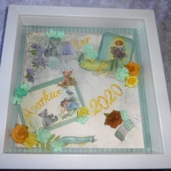 Geldgeschenke|Rosis-KerzenKunst & mehr Geldgeschenk * Bilderrahmen * Taufgeschenk * Shadowbox * Taufe * Geburt * Personalisiert * Taufpate *