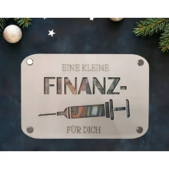 Best Geldgeschenk - Finanzspritze / Geld schenken / Geschenkverpackung / Geschenkidee / Verpackung für Geld/Geburtstagsgesche Geldgeschenke