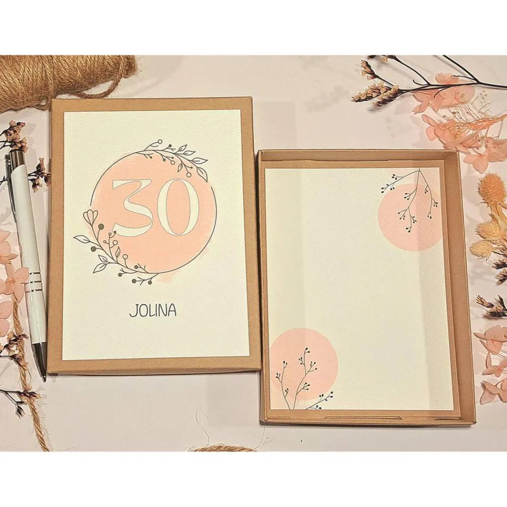 Discount Geldgeschenk 30. Geburtstag personalisiert | Geschenkbox für Frauen | Geburtstagsgeschenk mit Name und Glückwunschkarte Geschenke Für Frauen